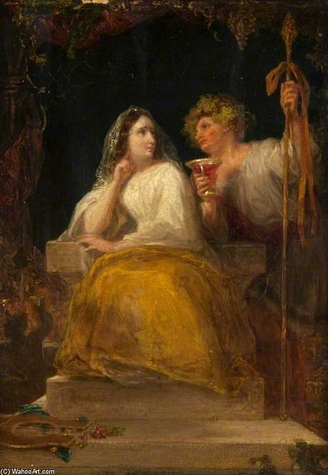 Comus Offering The Enchanted Cup To The Lady — Tommaso Uwins