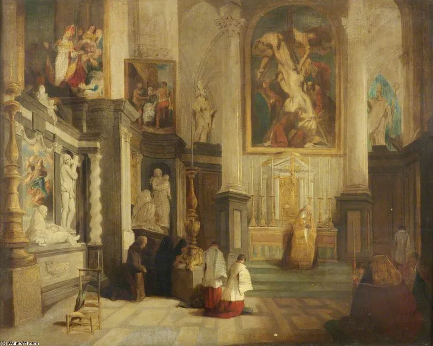 Antwerp Cathedral, Belgium — John Scarlett Davis