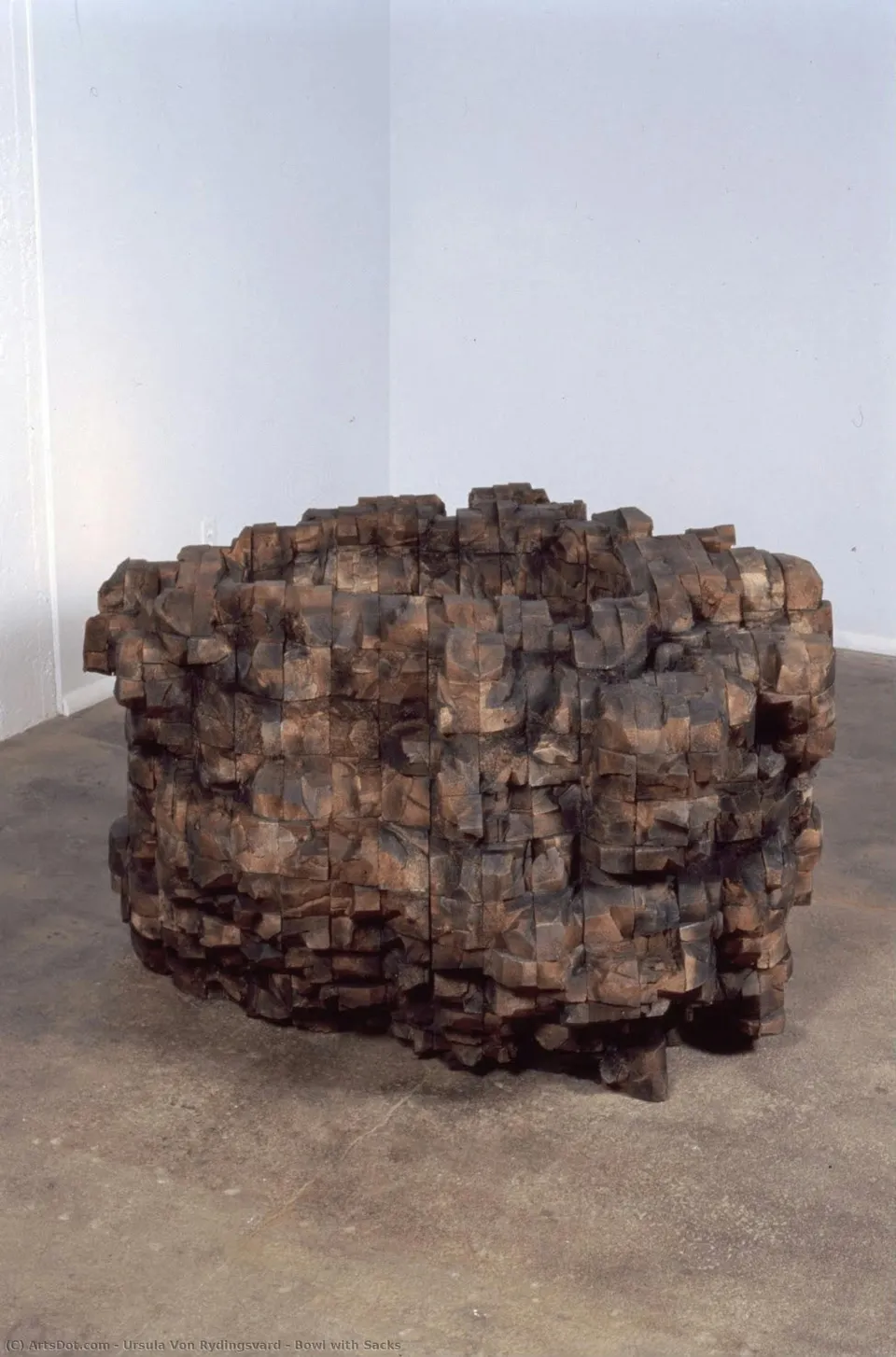 Bowl With Sacks — Ursula Von Rydingsvard