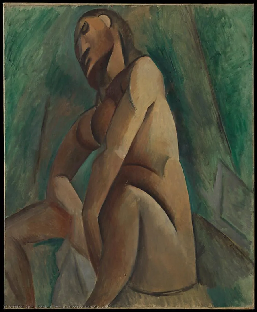 Seated Female Nude — Pablo Picasso