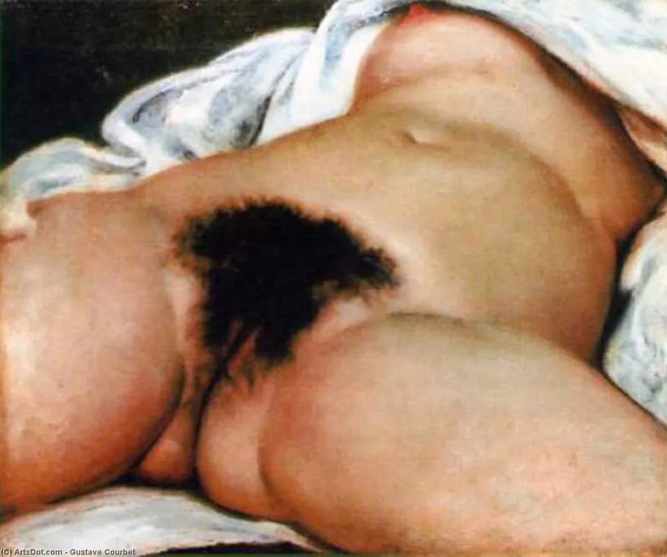 L'origin Du Monde Musée D'orsay Paris — Gustave Courbet