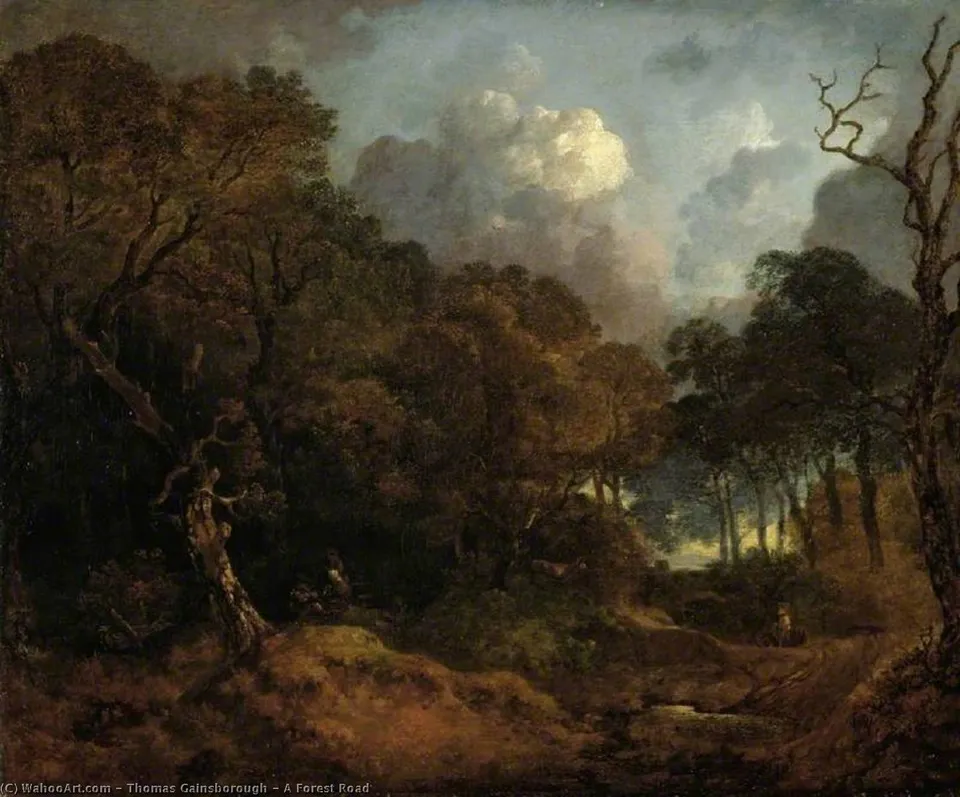 A Forest Road — Thomas Gainsborough
