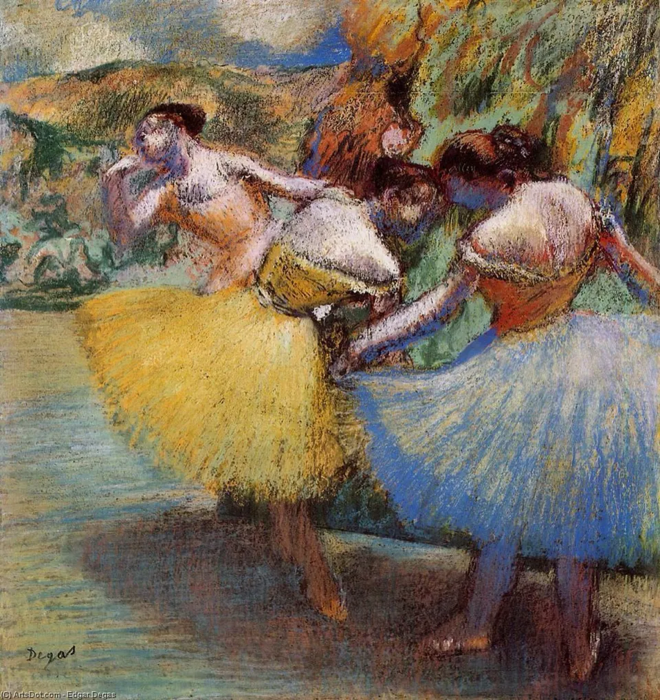 Drei Tänzerinnen 1 — Hilaire-germain-edgar Degas