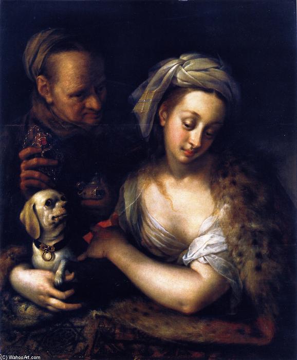 A Courtesan With Her Procuress — Χανς Φον Άαχεν