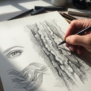 Mastering the Hatching Technique: How Layered Lines Create Depth and Texture in Art