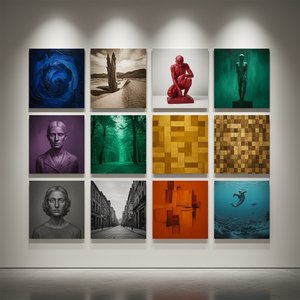 Monochrome Masters: 10 Artworks That Define Color Intensity |