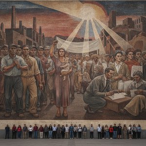 Echoes of Struggle and Dignity: The Profound Legacy of Social Realism in Art History