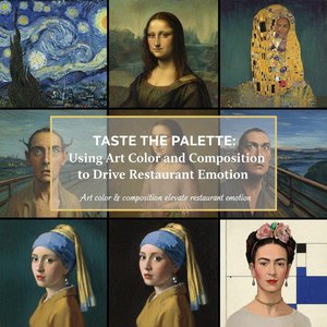 Palette & Plate: The Psychological Impact of Color & Composition on Culinary Experience