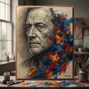 Gazmend Freitag: Contemporary Realism & Emotional Depth in Abstract Expressionist Veins