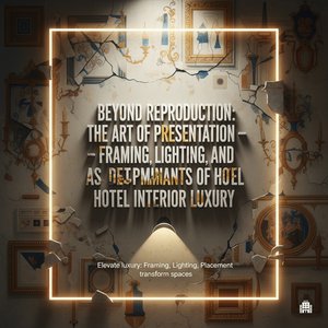 Beyond Reproduction: The Art of Presentation – Framing, Lighting, and Placement as Determinants of Hotel Interior Luxury