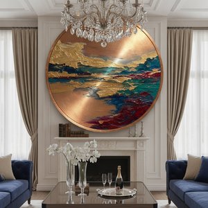 Lustre & Layers: Why Oil on Copper is the Ultimate High-Impact Art Medium for Luxury Interiors