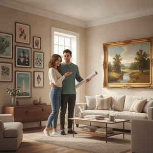 Art Prints vs. Oil Paintings: A Newlywed's Guide to Curating a Timeless Home Collection