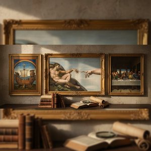 Sacred Narratives on Canvas: Exploring Biblical Art Across Centuries