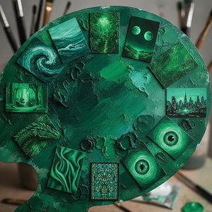10 Masterpieces Defined by the Power of Phthalo Green