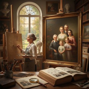 OriginalUniqueArt.com F.A.Q.: Bespoke Family Portrait Oil Paintings & Legacy Restoration