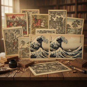 10 Iconic Woodblock Prints That Revolutionized Art History
