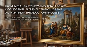 De l'Esquisse Initiale à l'Héritage Durable : Exploration Approfondie du Processus de Reproduction Peinture à l'Huile