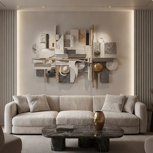 The Art of Assemblage: Elevating Luxury Interiors with Sculptural Texture and Dimensional Depth