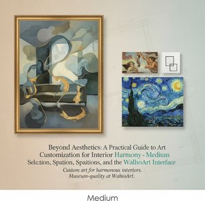 Beyond Aesthetics: A Practical Guide to Art Customization for Interior Harmony – Medium Selection, Spatial Considerations, and the OriginalUniqueArt Interface