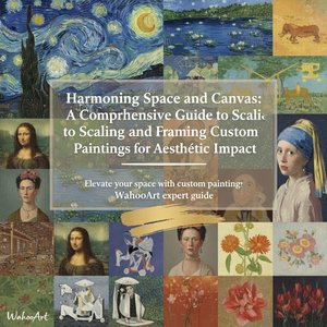 Harmonizing Space and Canvas: A Comprehensive Guide to Scaling and Framing Custom Paintings for Aesthetic Impact