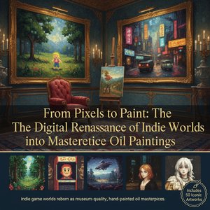 Pixels to Paint: The Artistic Evolution of Indie Game Universes into Hand-Painted Masterpieces