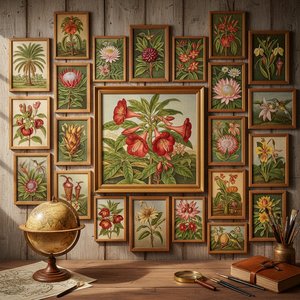 Marianne North's Masterpieces: 25 Botanical Paintings That Bloom With Adventure | Originaluniqueart