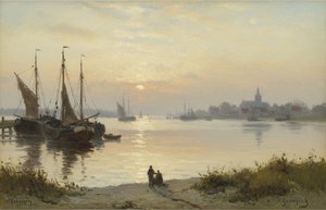 Johan Barthold Jongkind: Capturing the Ephemeral – Light, Atmosphere & the Dawn of Impressionism