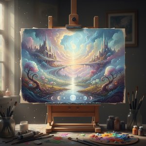 The Ethereal Realm on Canvas: Exploring Dreamlike Qualities in Art History & Contemporary Practice