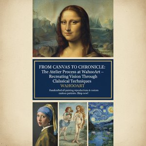 From Canvas to Chronicle: The Atelier Process at OriginalUniqueArt – Recreating Vision Through Classical Painting Techniques