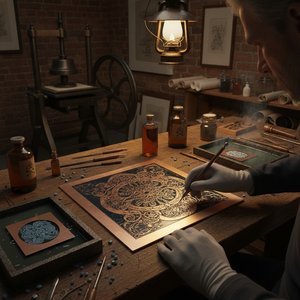 The Art of Etching: A Masterclass in Intaglio Printmaking and the Alchemy of Acid