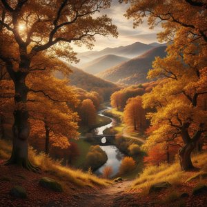 Golden Splendor: A Curated Journey Through Exquisite Autumn Landscape Masterpieces