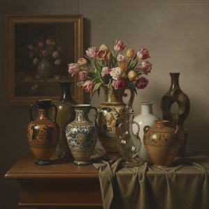 Timeless Vessels: Exploring the Artistry and Symbolism of Vases in Masterpiece Still Life Paintings