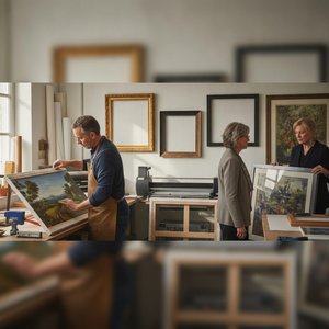 OriginalUniqueArt.com F.A.Q.: Professional Framing & Gallery Wrap Options for Collectors