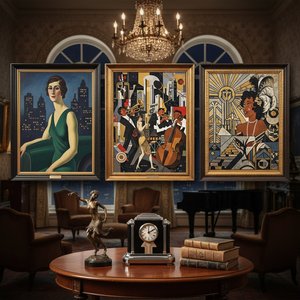 Roaring '20s Art: 10 Masterpieces Of Jazz Age Style | Originaluniqueart