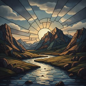 Fragmented Beauty: Exploring the Soul and Geometric Depth of Cubist Landscapes