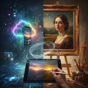 Da Pixel à Linha: Transformando Fotografias em Esboços Clássicos com Inteligência Artificial – Uma Análise Estética e Emocional