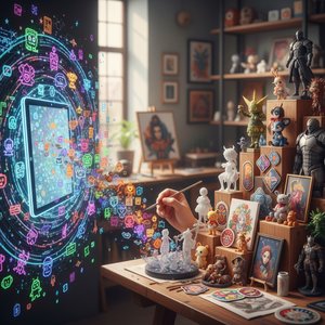 From Digital Dreams to Tangible Treasures: The Rise of Modern Fan Art