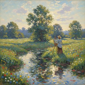 Fleeting Moments & Broken Color: Exploring the Essence of Impressionist Painting