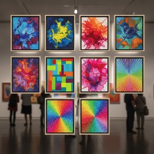 10 Obras Maestras que Definen la Intensidad del Color Vibrante