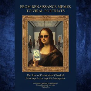 From Renaissance Memes to Viral Portraits: The Rise of Customized Classical Paintings in the Age of Instagram