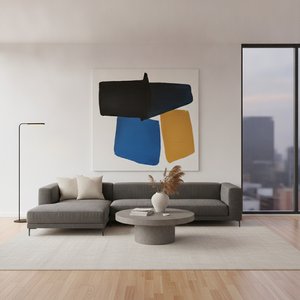 Trend Forecast: Elevate Your Space with the Power of Boldly Minimal, High-Impact Modern Art