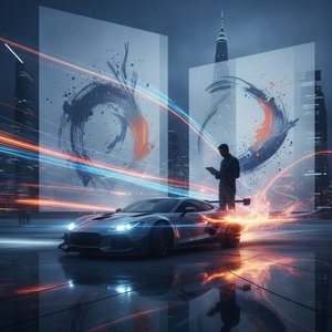 Vroom & Vision: The High-Octane Rise of Motion-Driven Contemporary Art