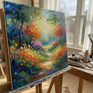 The Vibrant Soul of Acrylic on Canvas: A Guide to Modern Texture and Color in the Impressionist Tradition