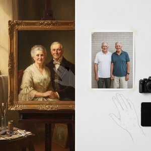 Beyond Pixels: Hand-Painted Portraits – Enduring Heirlooms of Memory & Legacy