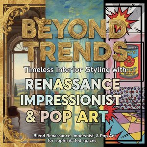 Beyond Trends: Timeless Interior Styling with Renaissance, Impressionist & Pop Art
