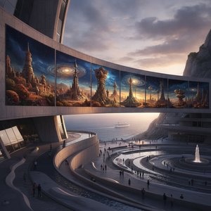 Epic Scales: Mastering High-Impact Multi-Panel & Panoramic Art for Grand Architectural Statements