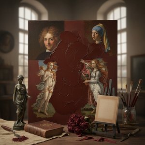 Caput Mortuum's Majesty: 10 Famous Paintings & Timeless Decor Inspiration