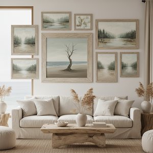 Driftwood Tones: 10 Master Paintings For Serene Home Decor |