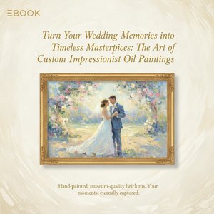 Turn Your Wedding Memories into Timeless Masterpieces: The Art of Custom Impressionist Oil Paintings