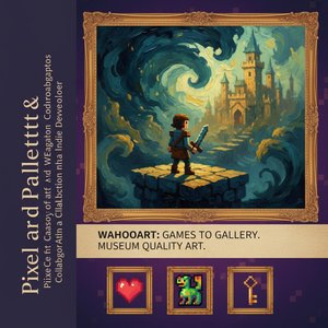 Pixel & Palette: A Case Study of Art Style Translation and Fan Engagement in a OriginalUniqueArt Collaboration with an Indie Game Developer